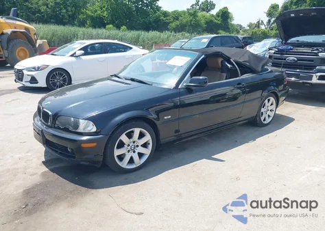 2002 BMW 325Ci из США, поврежденный, VIN WBABS334X2PG88568